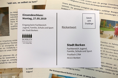 Stadt Borken befragt Eltern zur geplanten neuen Kindertageseinrichtung in Marbeck