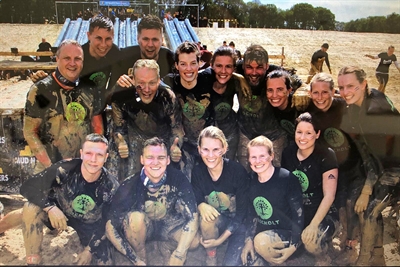 Team Stadt Bocholt bei Mud Masters aktiv