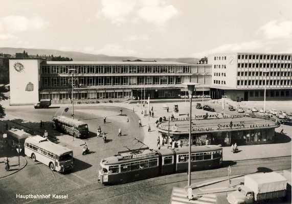 Hauptbahnhof in den 50er Jahren