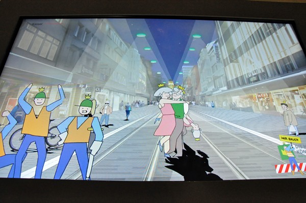 Medientisch Baumaßnahmen Königsstraße