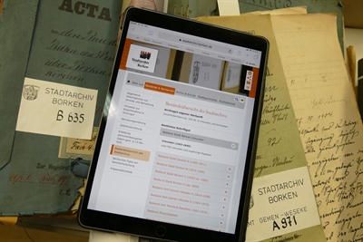 Stadtarchiv Borken mit neuem Internetangebot 3