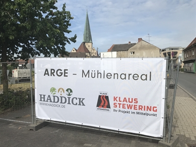 Umgestaltung des Mühlenareals