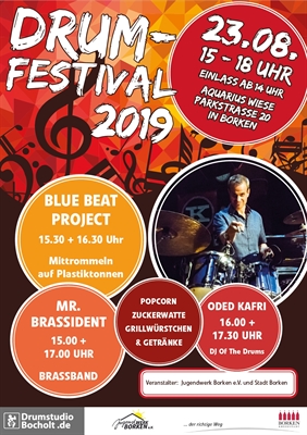 Drum-Festival Borken 2019 - Flyer 1