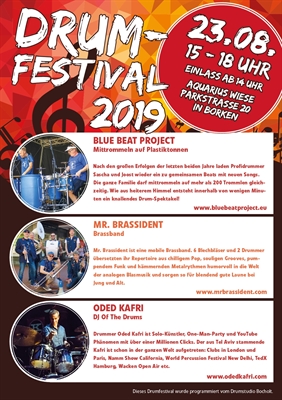 Drum-Festival Borken 2019 - Flyer 2