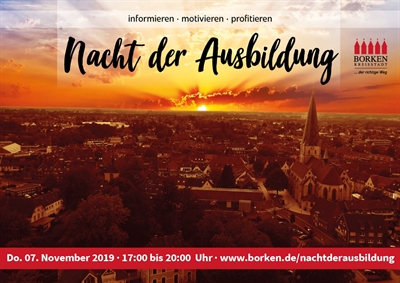 2. Nacht der Ausbildung in Borken am 7. November 2019