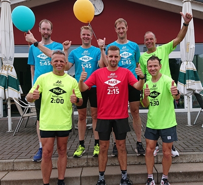 Halbmarathon: Pacemaker am Start