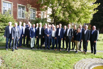 Zum Austausch trafen sich am 18. September 2019 im Borkener Rathaus die Bürgermeisterinnen und Bürgermeister sowie Beigeordneten von Städten und Gemeinden des Kreises Borken. 