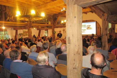 Rückblick zur Dorfwerkstatt am 17. Sepember 2019 im Rahmen des DorfInnenEnticklungsKonzeptes (DIEK) im Heimathaus Marbeck