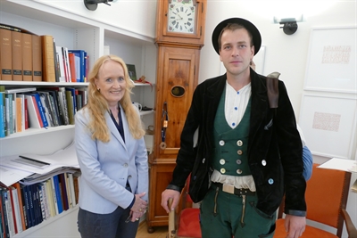 Florian, fremder freireisender Landwirt