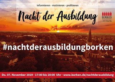 2. Nacht der Ausbildung am 7. November 2019