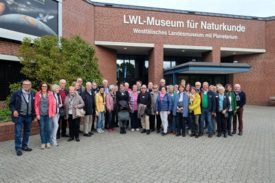 Tagesausflug des Partnerschaftsvereins Borken e.V. nach Münster am 12. Oktober 2019, u.a. mit einem Besuch des Planetariums.