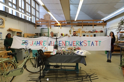 Herbstmarkt im Zentrum für Jugendberufshilfe Dammstraße