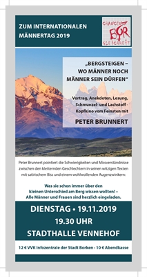 Vortrag, Anekdoten, Lesung, Schmunzel- und Lachstoff - Kopfkino vom Feinsten mit Peter Brunnert - Flyer 1