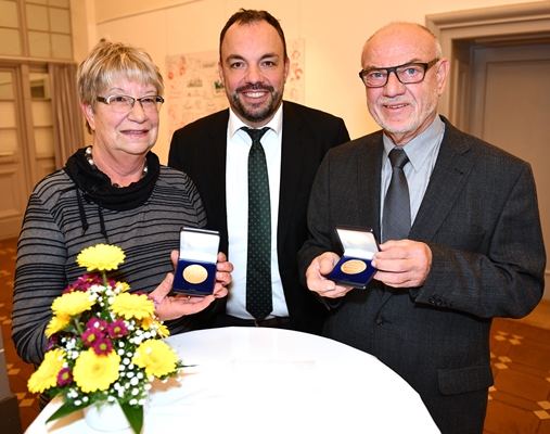 Verleihung Stadtmedaille