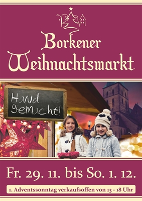 Besuchen Sie den traditionellen Borkener Weihnachtsmarkt