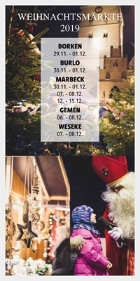 Überblick über die Weihnachtsmärkte in Borken