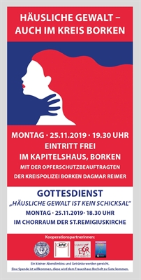 „Häusliche Gewalt“ auch im Kreis Borken