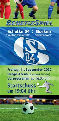 Karten für das Benefizspiel der Schalke 04 „Traditionself“ in Borken