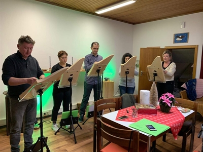 Besinnlicher und musikalischer Mittagsimpuls im Borkener Rathaus