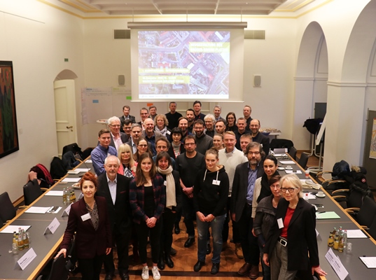 Beiratsversammlung zum Wettbewerb Brüder-Grimm-Platz