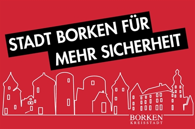 Stadt Borken für mehr Sicherheit