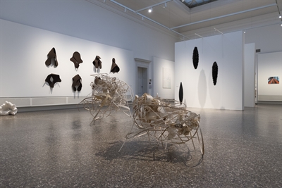 Blick in die Kunstpreis-Ausstellung 2018