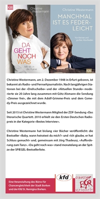 Zum Internationalen Frauentag 2020: Christine Westermann in Borken… Eine Frau und Ihre Bücher! 