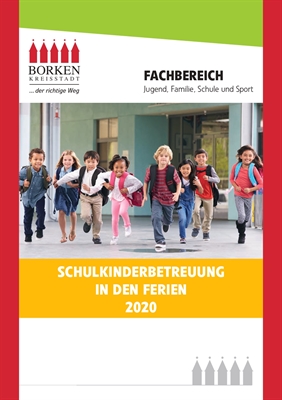 Schulkinderbetreuung in den Ferien 2020