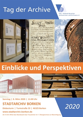 Zum Tag der Archive: Einblicke und Perspektiven in Borkens Stadtgeschichte