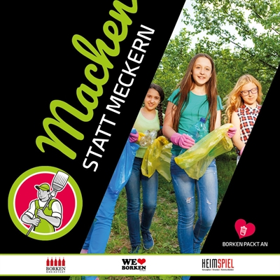 BORKEN PACKT AN! Mach mit bei der Aktion 