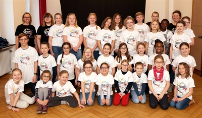 Kindermusicalgruppe der Musikschule