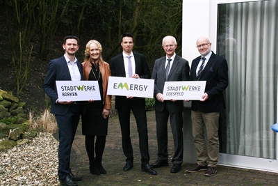 Dienstantritt Emergy-Chef Keßeler