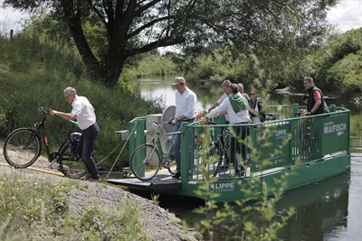 Lippe-Fähre Maifisch Haltern