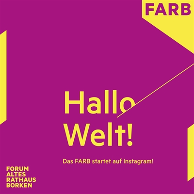 Das FARB startet auf Instagram!