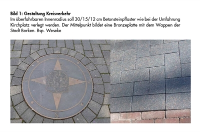 Informationen zur Baustelle zum Mühlenareal - Gestaltung Kreisverkehr