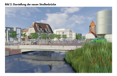 Informationen zur Baustelle zum Mühlenareal - Gestaltung Kreisverkehr