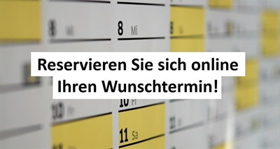 Stadt führt Online-Terminservice für das Bürgerbüro ein!
