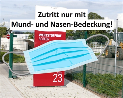 Wertstoffhof in Borken ab Montag wieder im Normalbetrieb