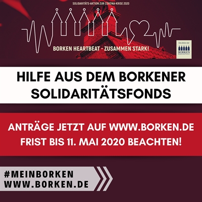 Borkener Solidaritätsfonds 2020 für Gastronomie und Kultur