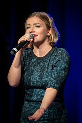 Lara Rieken: Stipendiatin und Jungstudentin - ein großes Gesangstalent der Musikschule Borken (c) Peter Marlie