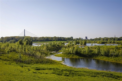 Lippe-Mündung und Auengebiet