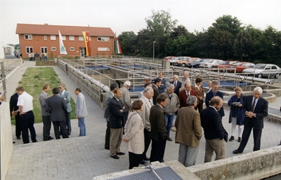 Einweihung Kläranlage Lüdinghausen 1995