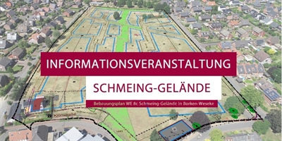 Infoveranstaltung zur Vergabe von Baugrundstücken auf dem ehemaligen Schmeing-Gelände in Weseke