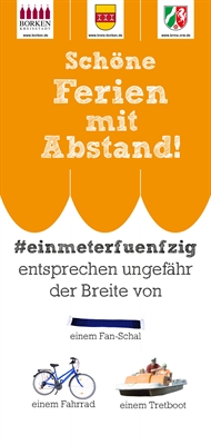 Schöne Ferien – mit Abstand und Sicherheit: 