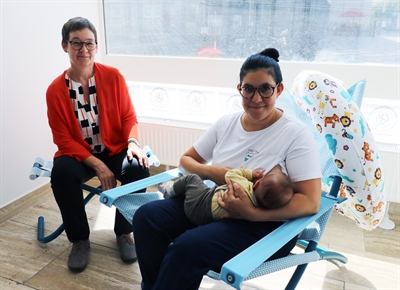 Einweihung 2020 Stillraum im Jugendamt