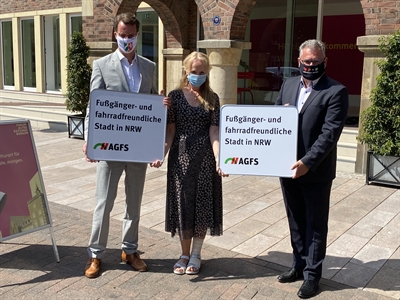 Stadt Borken wird 90. Mitglied in der AGFS 