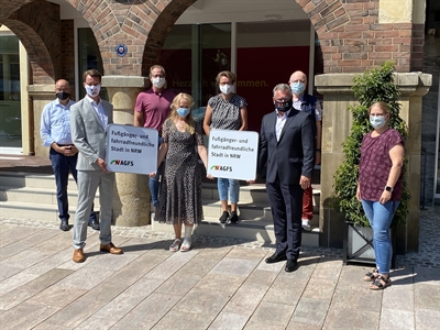 Stadt Borken wird 90. Mitglied in der AGFS 