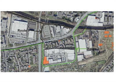 Alternative Routen Bauarbeiten Werther Straße / Isselburger Straße