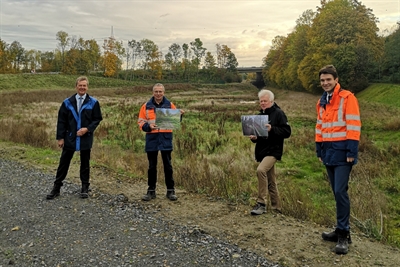 Vorstellung der Ökologischen Verbesserung am Dortmunder Roßbach