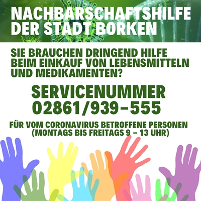 Stadt aktiviert Corona-Nachbarschaftshilfe